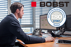 BOBST прошла сертификацию по стандарту ISO 27001