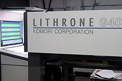В Москве заработала печатная машина Komori с уникальной системой контроля качества